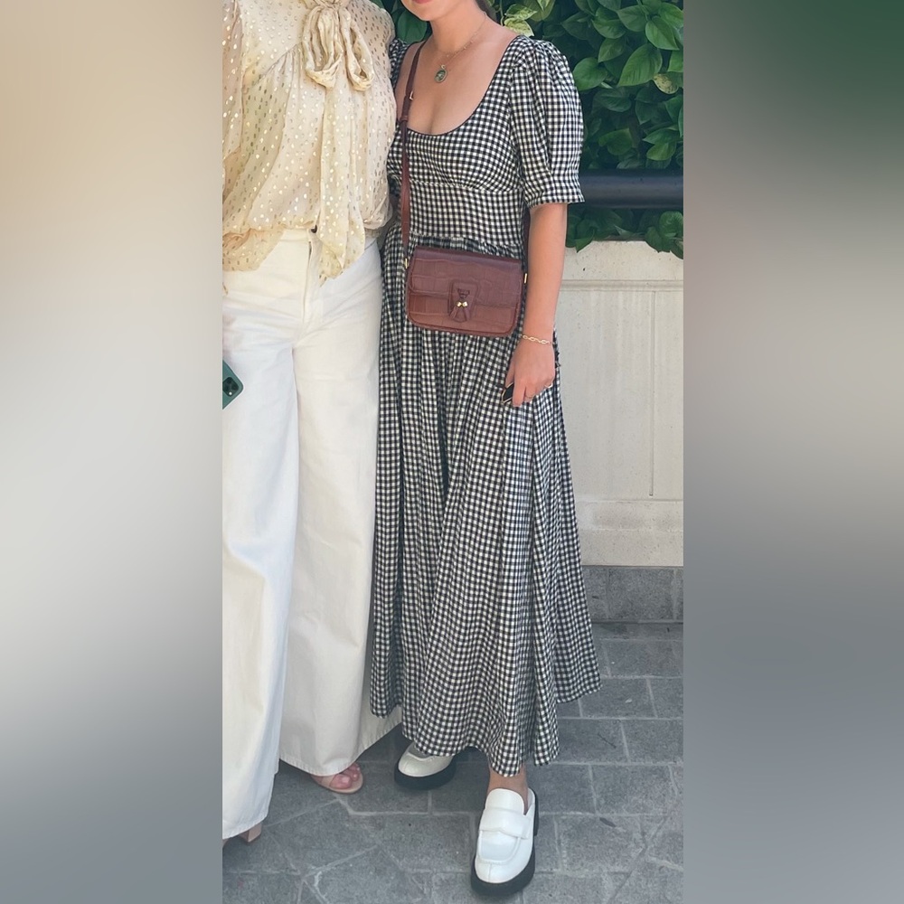 Doen Gingham Maxi Dress